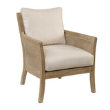 Modern European furniture -Caneword Padded Lounge Chair - www.oroa.com