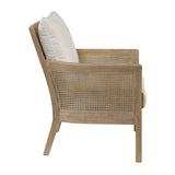 Modern European furniture -Caneword Padded Lounge Chair - www.oroa.com