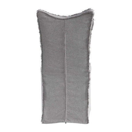 Gray Linen Fringed Dining Chairs (2) | Uttermost Narissa