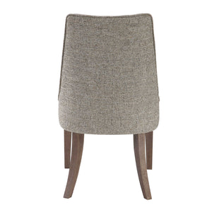   Earth-Toned Fabric Lounge Chair | Oroa.com