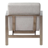Beige Woven Fabric Accent Chair | Uttermost Wills