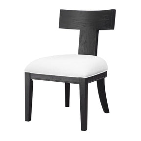 Modern European furniture - T-Shaped Wooden Dining Chair - www.oroa.com