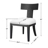 T-Shaped Wooden Dining Chair | Uttermost Idris