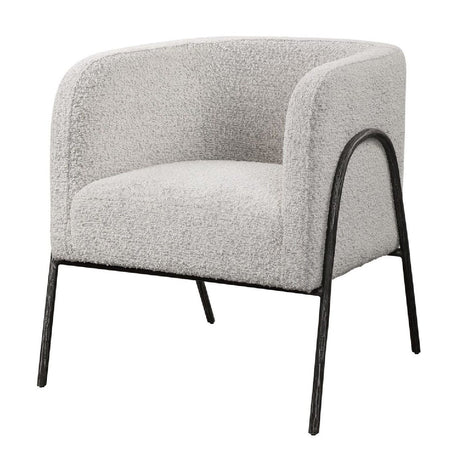 Barrel-Back Scandinavian Accent Chair | Uttermost Jacobsen