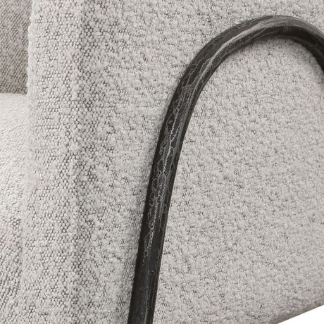 Barrel-Back Scandinavian Accent Chair | Uttermost Jacobsen