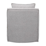 Gray Boucle Slipcover Swivel Chair | Uttermost Welland