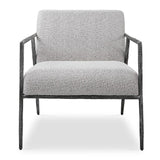 Iron Framed Boucle Lounge Chair | Uttermost Brisbane