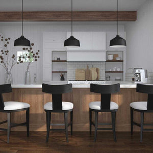   Wooden Klismos Counter Stool | Oroa.com