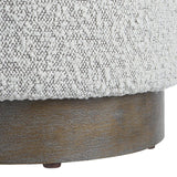Cylindrical Textured Fabric Ottoman | Uttermost Avila