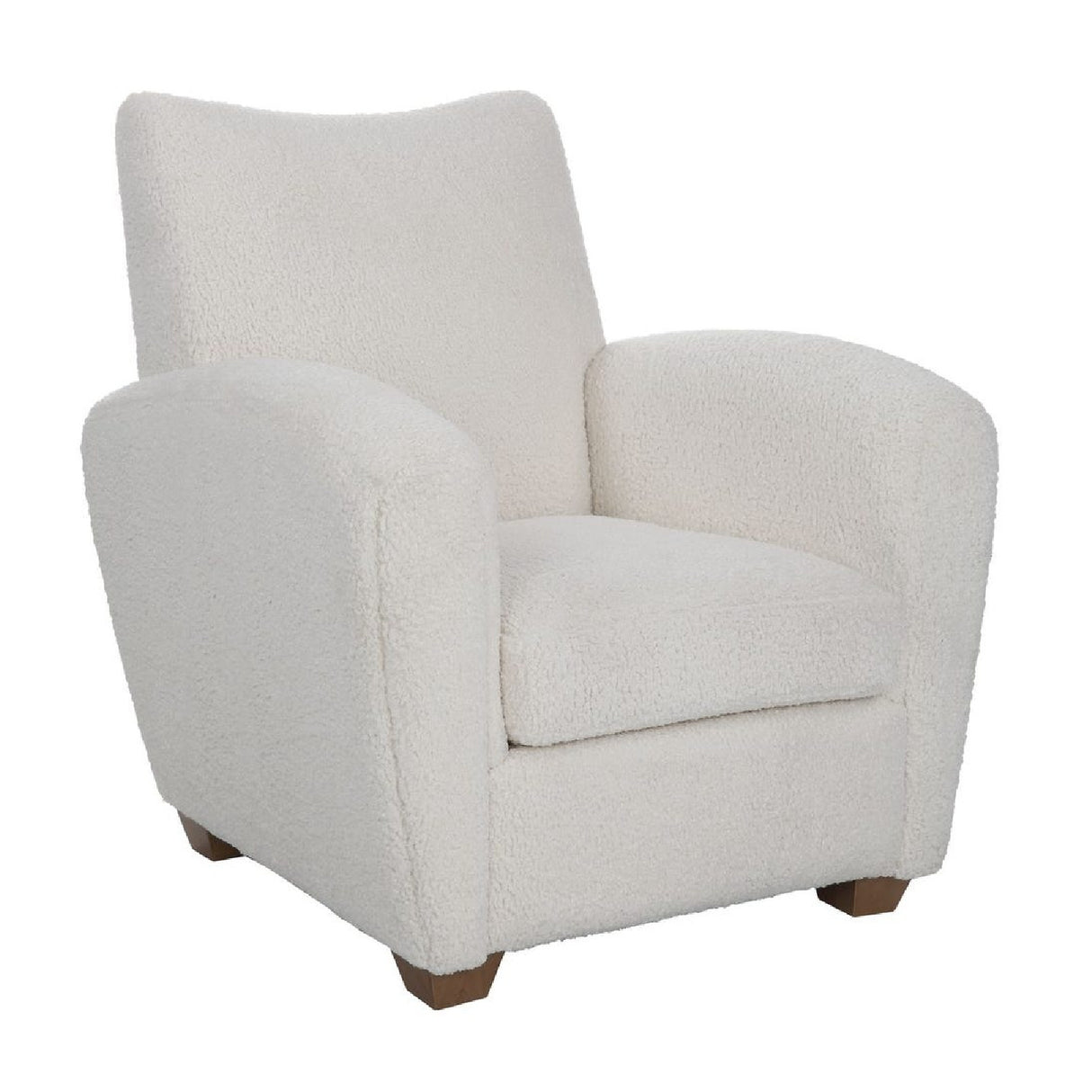   Shearling-Inspired Accent Chair | Oroa.com