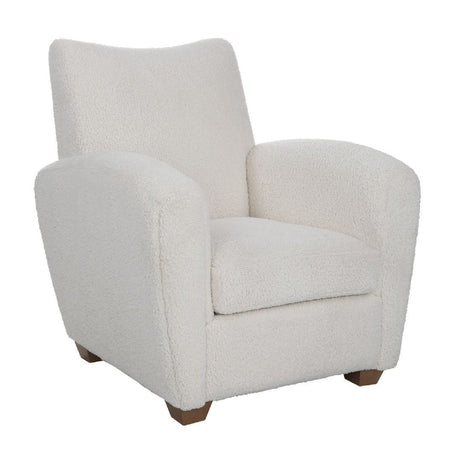 Shearling-Inspired Accent Chair | Uttermost Teddy