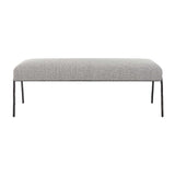 Boucle Scandinavian Bench | Uttermost Jacobsen