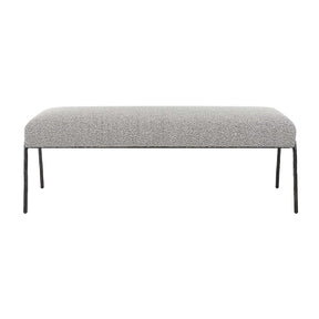 Boucle Scandinavian Bench by Uttermost Jacobsen