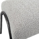 Boucle Scandinavian Bench | Uttermost Jacobsen