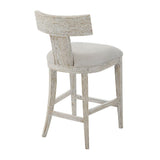 Wooden Klismos Counter Stool | Uttermost Idris