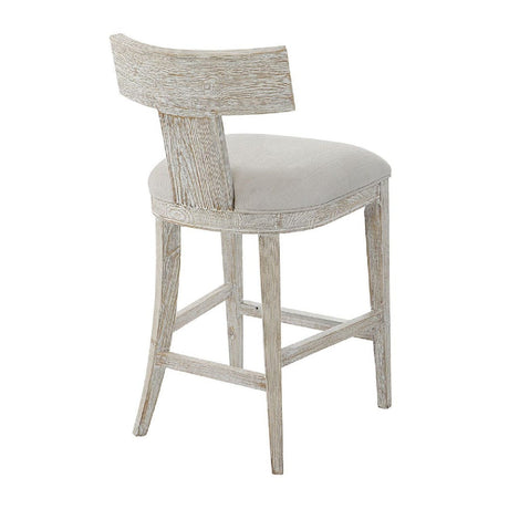 Wooden Klismos Counter Stool | Uttermost Idris