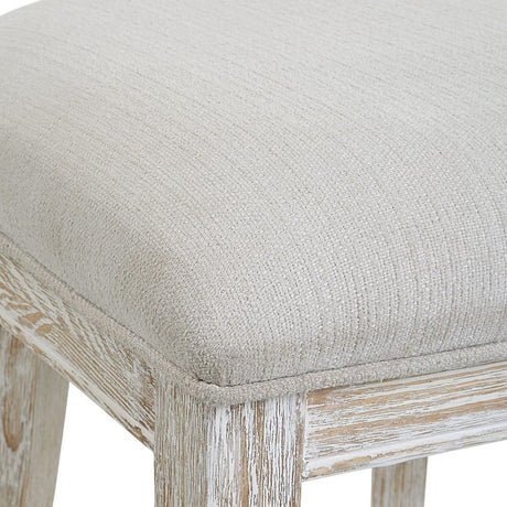 Wooden Klismos Counter Stool | Uttermost Idris