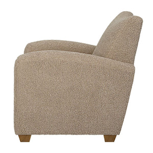   Shearling-Inspired Accent Chair | Oroa.com