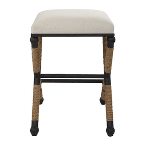   Cream Cotton Counter Stool | Oroa.com
