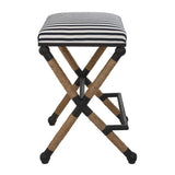 Modern European furniture - Sailor Striped Counter Stool - www.oroa.com