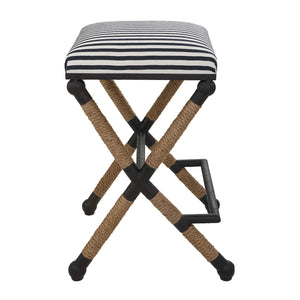   Sailor Striped Counter Stool | Oroa.com
