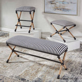 Modern European furniture - Sailor Striped Counter Stool - www.oroa.com
