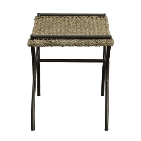 Modern European furniture - Woven Seagrass Bench S - www.oroa.com