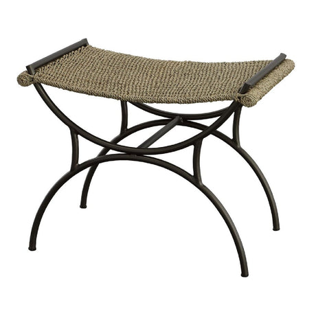 Modern European furniture - Woven Seagrass Bench S - www.oroa.com