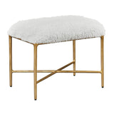 Cream Sheepskin Bench S | Uttermost Charmed