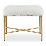 Cream Sheepskin Bench S | Uttermost Charmed