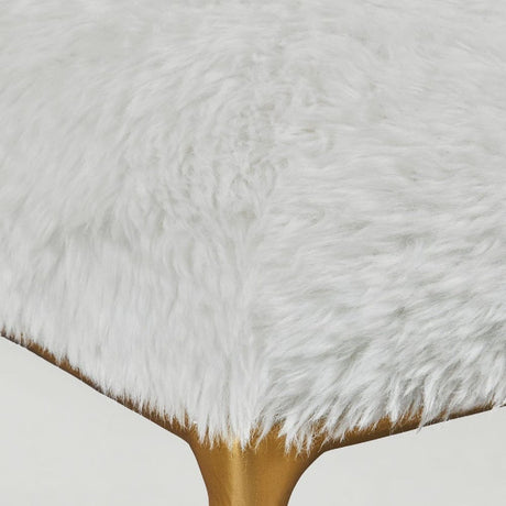 Cream Sheepskin Bench S | Uttermost Charmed