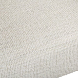 Modern European furniture - White Boucle Barrel Accent Chair - www.oroa.com
