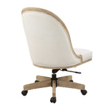 Modern European furniture - Oak Framed Desk Chair - www.oroa.com