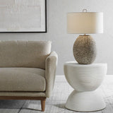 Rattan Hourglass Side Table | Uttermost Bongo