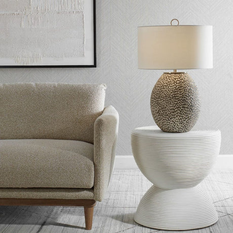 Rattan Hourglass Side Table | Uttermost Bongo