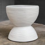 Rattan Hourglass Side Table | Uttermost Bongo