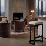 Iron Arched Counter Stool | Uttermost Ivanna