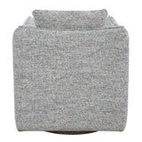 Flanged Edge Swivel Chair | Uttermost Corben