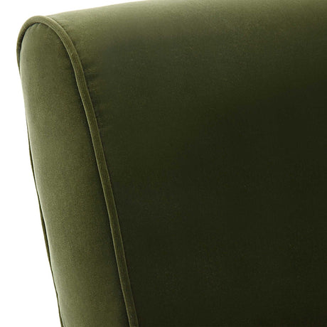 Green Velvet Accent Chair | Uttermost Knoll
