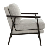 Neutral-Toned Fabric Accent Chair | Uttermost Sebastian
