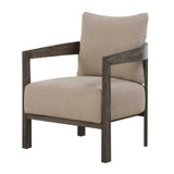 Beige Boucle Accent Chair | Uttermost Sienna