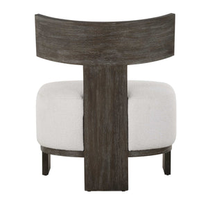   Solid Bent Wood Accent Chair | Oroa.com