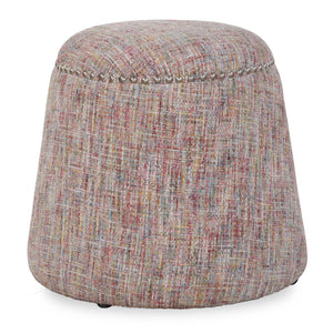   Confetti Chenille Ottoman | Oroa.com