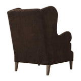 Brown Shearling Accent Chair | Uttermost Serpentine