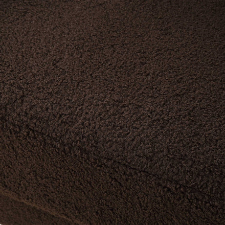 Brown Shearling Accent Chair | Uttermost Serpentine