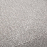 Modern European furniture - Beige Cutout-Back Swivel Chair - www.oroa.com