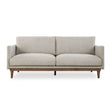 Modern European furniture - Beige Boucle Sofa - www.oroa.com