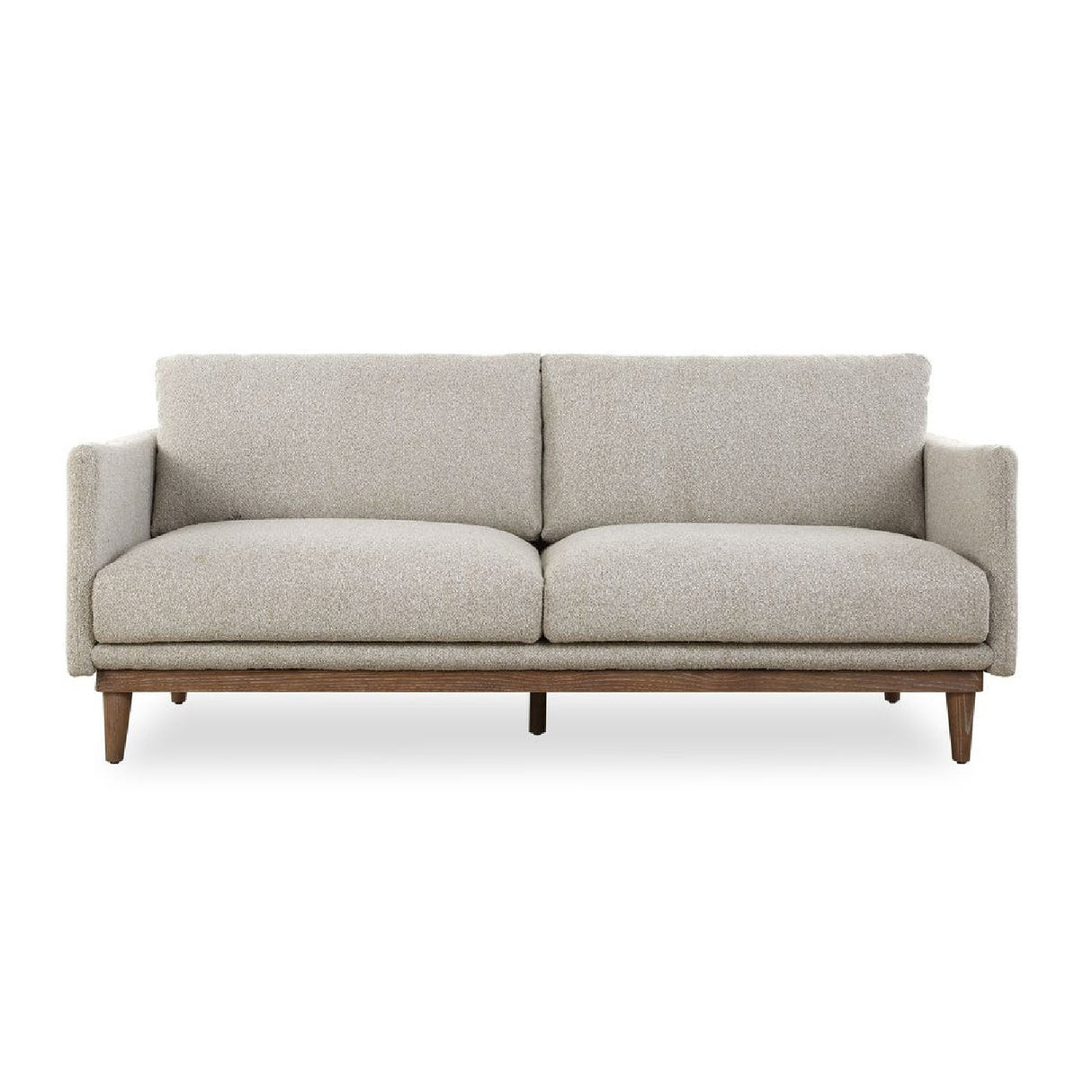   Beige Boucle Sofa | Oroa.com