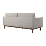 Modern European furniture - Beige Boucle Sofa - www.oroa.com