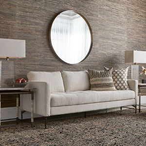   Beige Boucle Sofa | Oroa.com